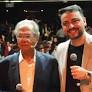 Brasileiro conversou sobre investimentos com Jordan Belfort e presenteou ex-ministro da Economia com chocolates, durante encontro, em São Paulo-SP.