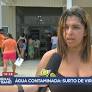 Surto no litoral de São Paulo pode ser consequência de colapso do sistema de saneamento devido à quantidade de turistas.