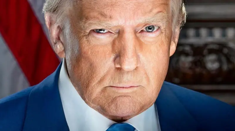 O que está por trás de nova foto oficial de Donald Trump