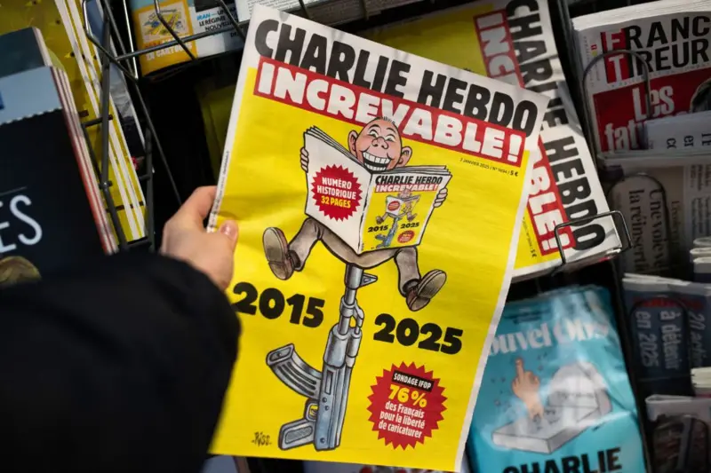 'Indestrutível': 10 anos após ataque, revista Charlie Hebdo se mantém desafiadora