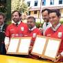 Marcelo Freixo (Presidente da Embratur), Erwan de la Villeón (CEO Puy du Fou), Washington Quaquá (Prefeito de Maricá), Emílio Izquierdo (CEO de MARAEY) e...