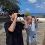 Além de visitar pontos turísticos da ilha, ele acompanha atividades do Projeto Golfinho Rotador. 'Noronha tem uma paisagem incrível', diz. Fernando de...