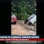 A forte chuva que atingiu o Distrito Federal causou transtorno nas cidades que ficam nos arredores de Brasília. Moradores filmaram carros sendo arrastados e...