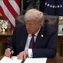 O presidente Donald Trump suspendeu a liberação de trilhões de dólares para programas de assistência social e organizações não governamentais.