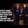 Um grupo de parlamentares brasileiros atua para que o presidente dos Estados Unidos, Donald Trump, cite Jair Bolsonaro (PL) em um evento mundial da direita.
