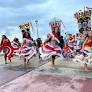 Perambulando celebrou a cultura popular em sua última edição no Recife Antigo. Nem a chuva que caiu no Recife neste domingo (26) desanimou os turistas e...