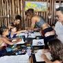 Nessa sexta-feira (17), a Casa de Cultura Félix Carneiro, localizada na orla da praia do Farol de São Tomé, recebeu duas oficinas do “Verão de Todos Nós 2.