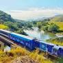 Estações ferroviárias centenárias, montanhas, rios e cachoeiras estão na rota de um trem turístico que vai ligar as cidades de Três Rios e Sapucaia, no Rio...