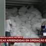 Uma operação contra o comércio ilegal realizada na região do Brás, em São Paulo, fez a apreensão de mais de 40 mil peças de roupas e calçados.