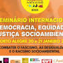 Debates e atividades nas ruas nos dias 20 e 21 de janeiro abordam democracia, equidade e justiça socioambiental.
