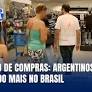 O turismo de compras tem ganhado força entre os turistas argentinos, que estão aproveitando as férias no Brasil para adquirir produtos, especialmente em.