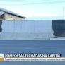 13 de jan de 2025 às 08:30. Comporta é fechada definitivamente em Porto Alegre. Estrutura fica na esquina da Avenida Mauá com a Rua Padre Tomé.