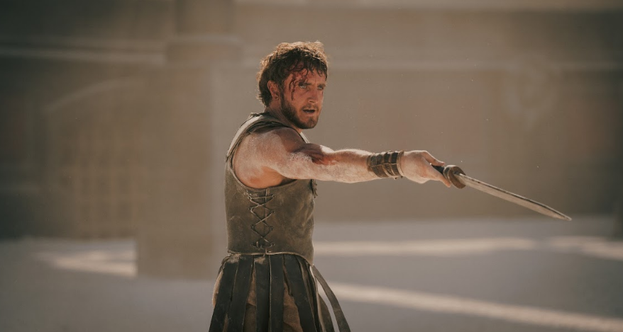 "Gladiador 2" tem Paul Mescal como protagonista • Divulgação/Paramount Pictures
