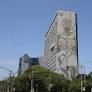 Um dos mais conhecidos murais de Porto Alegre, localizado na lateral do prédio do Departamento Autônomo de Estradas de Rodagem (Daer) e da...