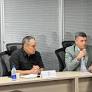 O deputado estadual Comandante Dan (Podemos) participou de reunião, nesta segunda-feira (27/1), na sede do Centro Integrado de Comando e Controle, com a.