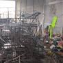 Acidente no barracão da escola de samba leopoldense no Porto Seco destruiu carro abre-alas, fantasias e equipamentos; vaquinha está ativa para ajudar...