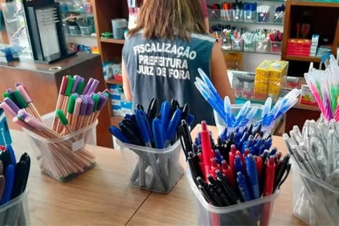 Papelarias notificadas em Juiz de Fora