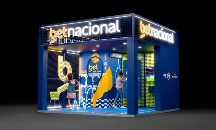Lean Agency assina estande da Betnacional no Rio Open 2025