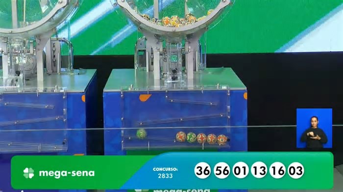 Mega-Sena, concurso 2.833: aposta única leva prêmio de R$ 131 milhões