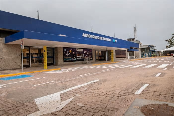 Aeroporto de Pelotas inaugura nova operação para Guarulhos em SP