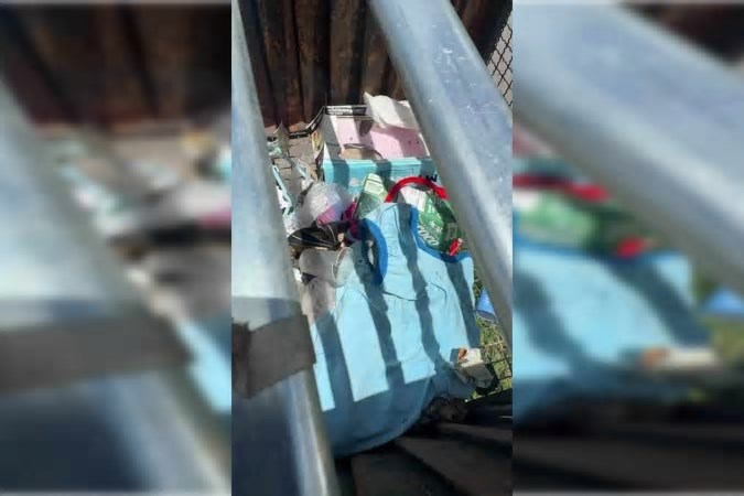 Uniformes escolares distribuídos pelo GDF são encontrados no lixo no Paranoá