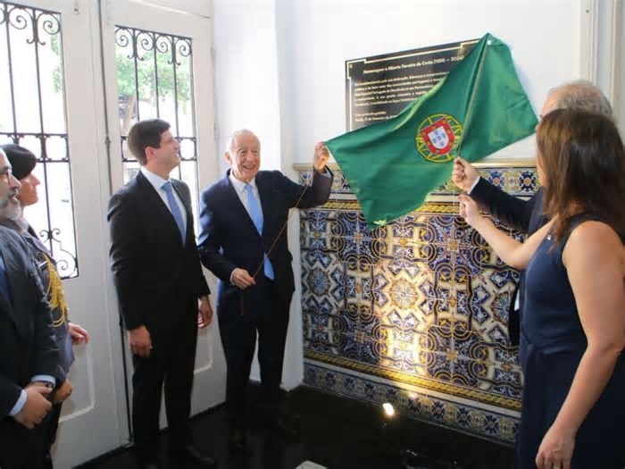 Presidente de Portugal visita Pernambuco e participa de homenagem ao ex-provedor do RHP