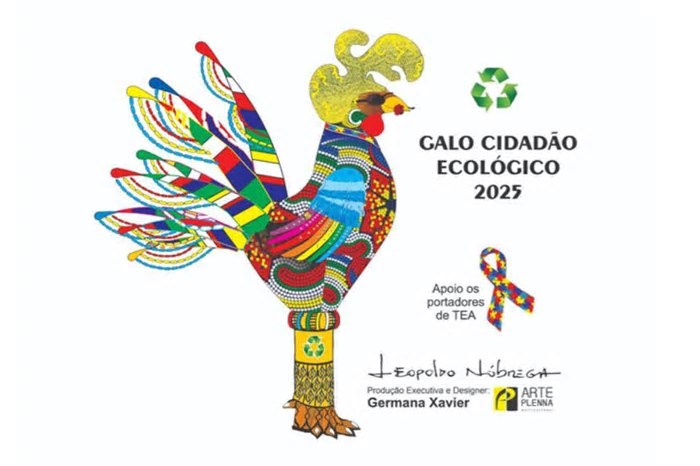 Carnaval do Recife 2025: Galo gigante passará mais de uma semana de pé
