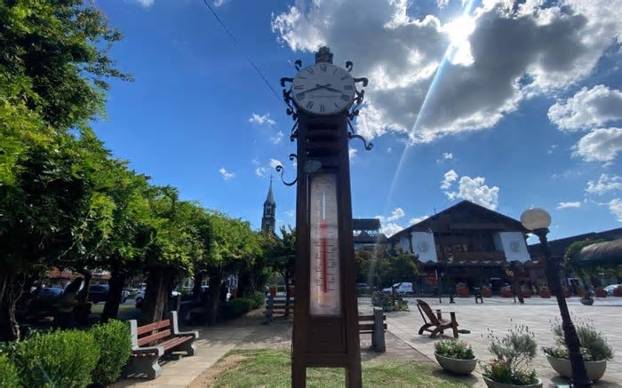Calorão terá seu ponto alto nesta terça-feira em Gramado; atenção para as temperaturas