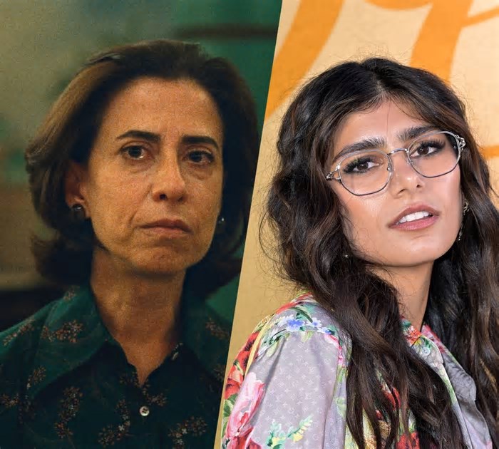 Mia Khalifa declara apoio a Ainda Estou Aqui e Fernanda Torres no Oscar: 'Vai ser roubo se não ganhar'
