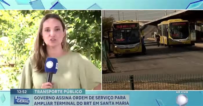 Terminal BRT de Santa Maria será expandido para melhorar integração com Goiás