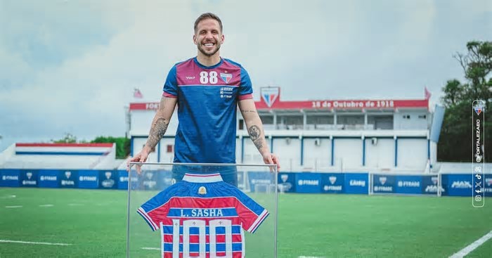 Lucas Sasha atinge 100 jogos pelo Fortaleza