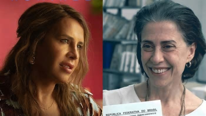 Antes do Oscar, Fernanda Torres recebe prêmio nos EUA e enfrenta saia justa com Karla Sofía Gáscon