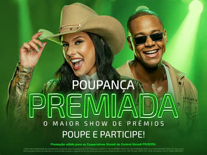 Com premiação recorde de R$ 4,2 milhões, Sicredi lança 10ª edição da campanha Poupança Premiada