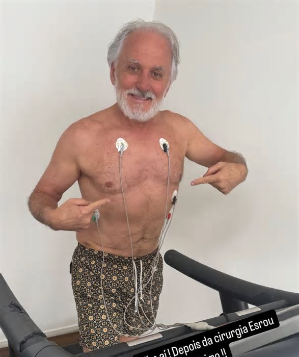 Otávio Mesquita faz exame após cirurgia cardíaca e revela estado de saúde
