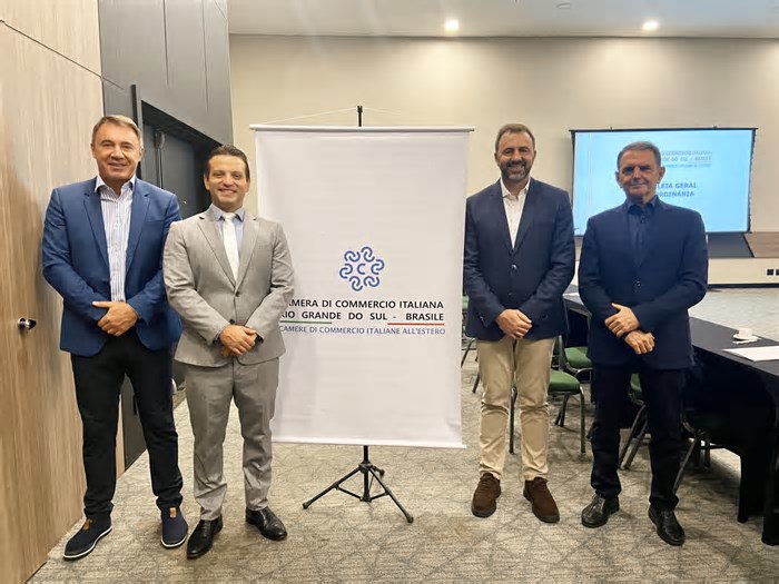 Erasmo Battistella é eleito presidente da Câmara de Comércio Italiana do RS