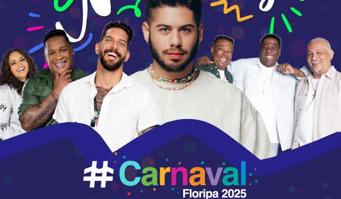 Zé Felipe, Banda Eva e mais: Florianópolis recebe shows nacionais gratuitos no Carnaval 2025