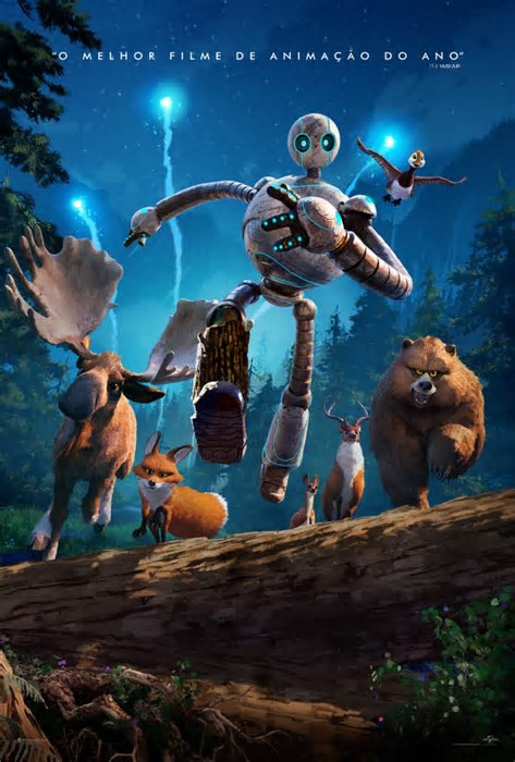 🎬 “Robot Selvagem” Domina Prémios Annie e Consolida Favoritismo aos Óscares 2025 🏆🎥