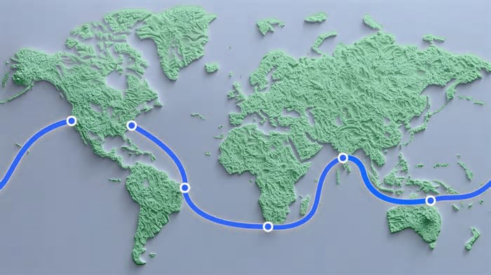 Meta anuncia planos de cabo submarino de 50 mil km unindo 5 continentes