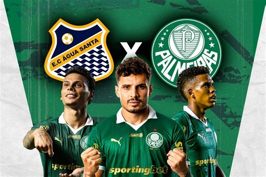 É hoje: Água Santa e Palmeiras se enfrentam em Brasília pelo Paulista