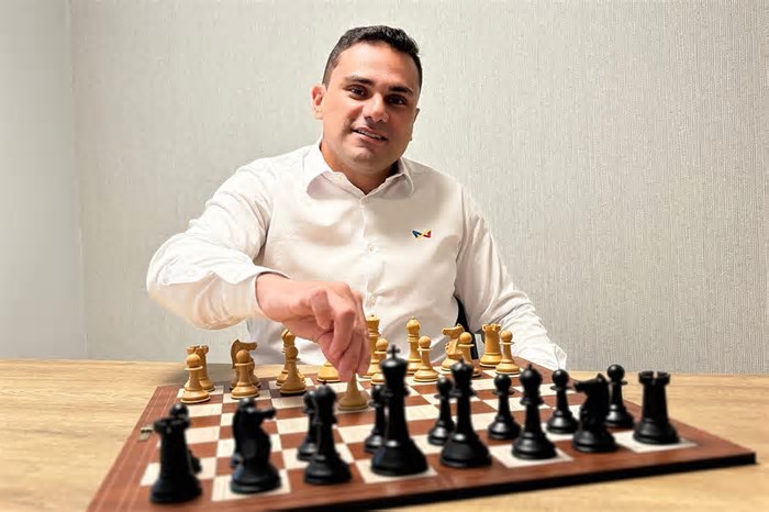 Paixão pela educação e pelo xadrez