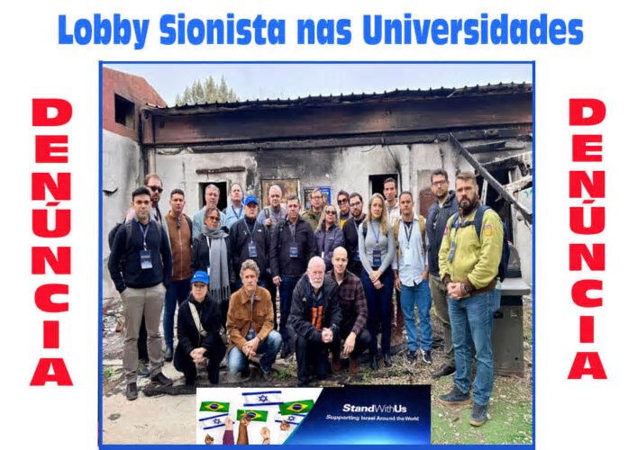 Brasil-Educação-Denúncia. Lobby Sionista nas Universidades