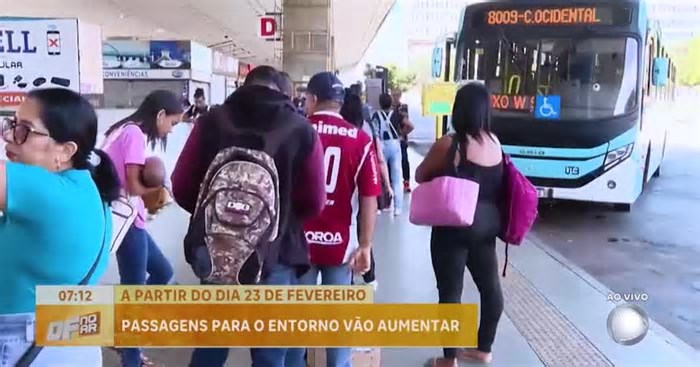 Passagens de ônibus entre DF e o Entorno terão aumento a partir de domingo