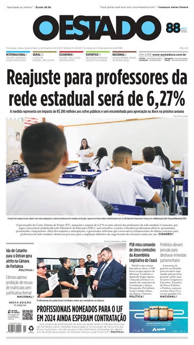 Quarta-feira, 12 de fevereiro de 2025 – Edição 25.022