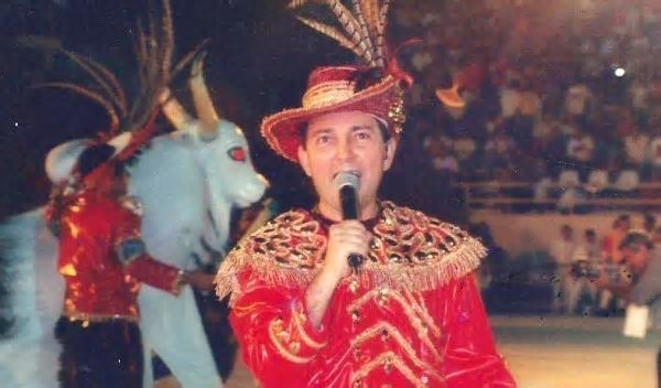 Paulinho Faria eterno apresentador do Garantido e a saudade
