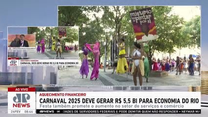 Carnaval 2025 deve gerar R$ 5,5 bilhões para economia do RJ