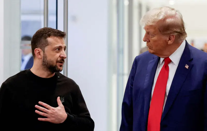 Trump chama Zelensky de 'ditador' após críticas do ucraniano ao encontro dos EUA com a Rússia