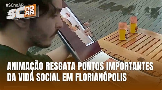 Animação recria Florianópolis da década de 1970 e resgata história
