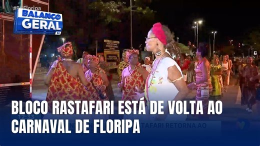 Bloco Rastafari retorna à folia de Florianópolis após duas décadas