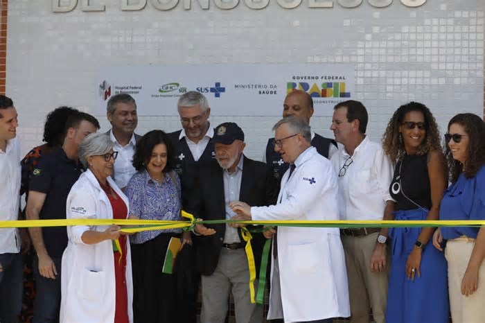 Lula reinaugura emergência do Hospital de Bonsucesso e promete transformar unidades federais do Rio em referência