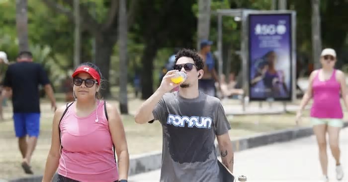 Onda de calor: Rio chega a 44 °C e bate recorde de temperatura dos últimos dez anos